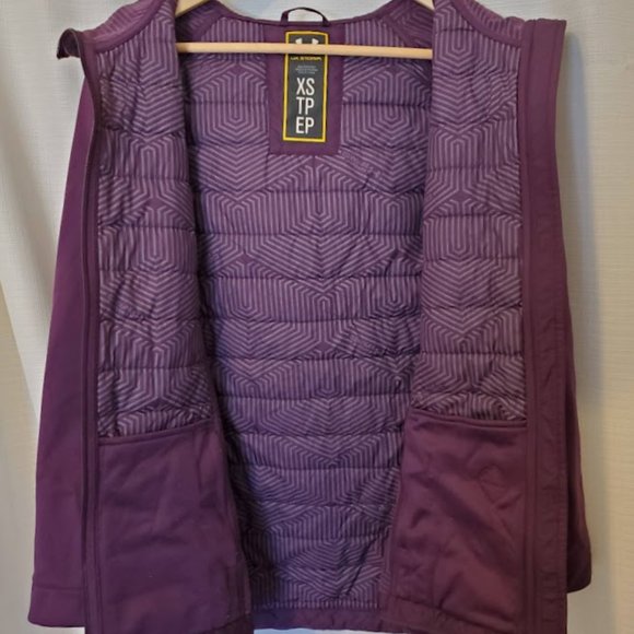 Purple Under Armour Storm Lightweight Jacket, Size x-small - Picture 3 of 10